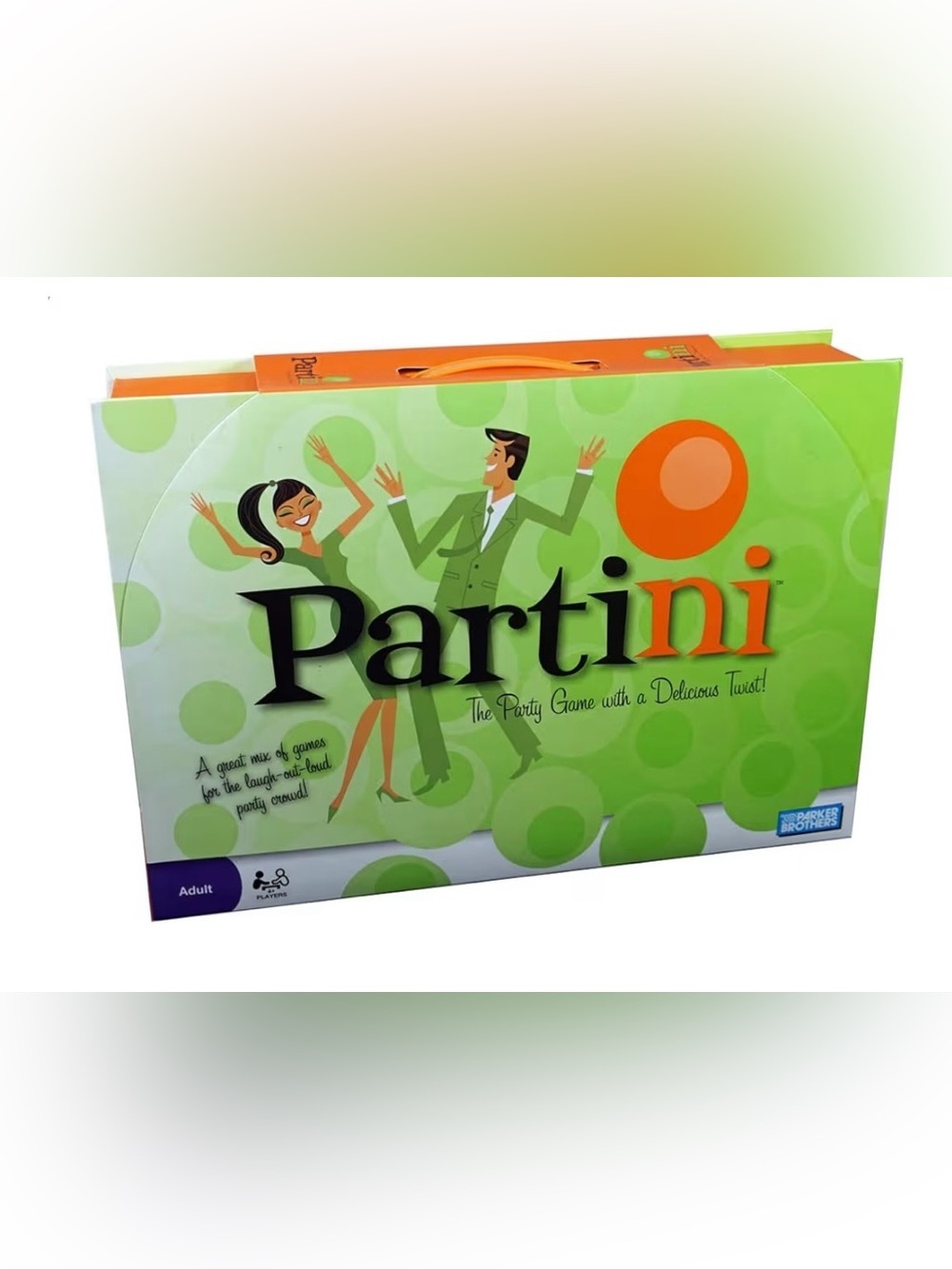 Parker Brothers - Partini Party Game with Six Unique Games EUC